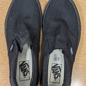 Vans slip on sneakers